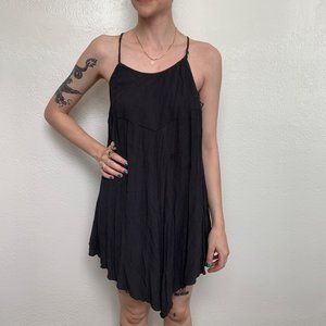 Xhilaration Black Summer Dress Size Medium